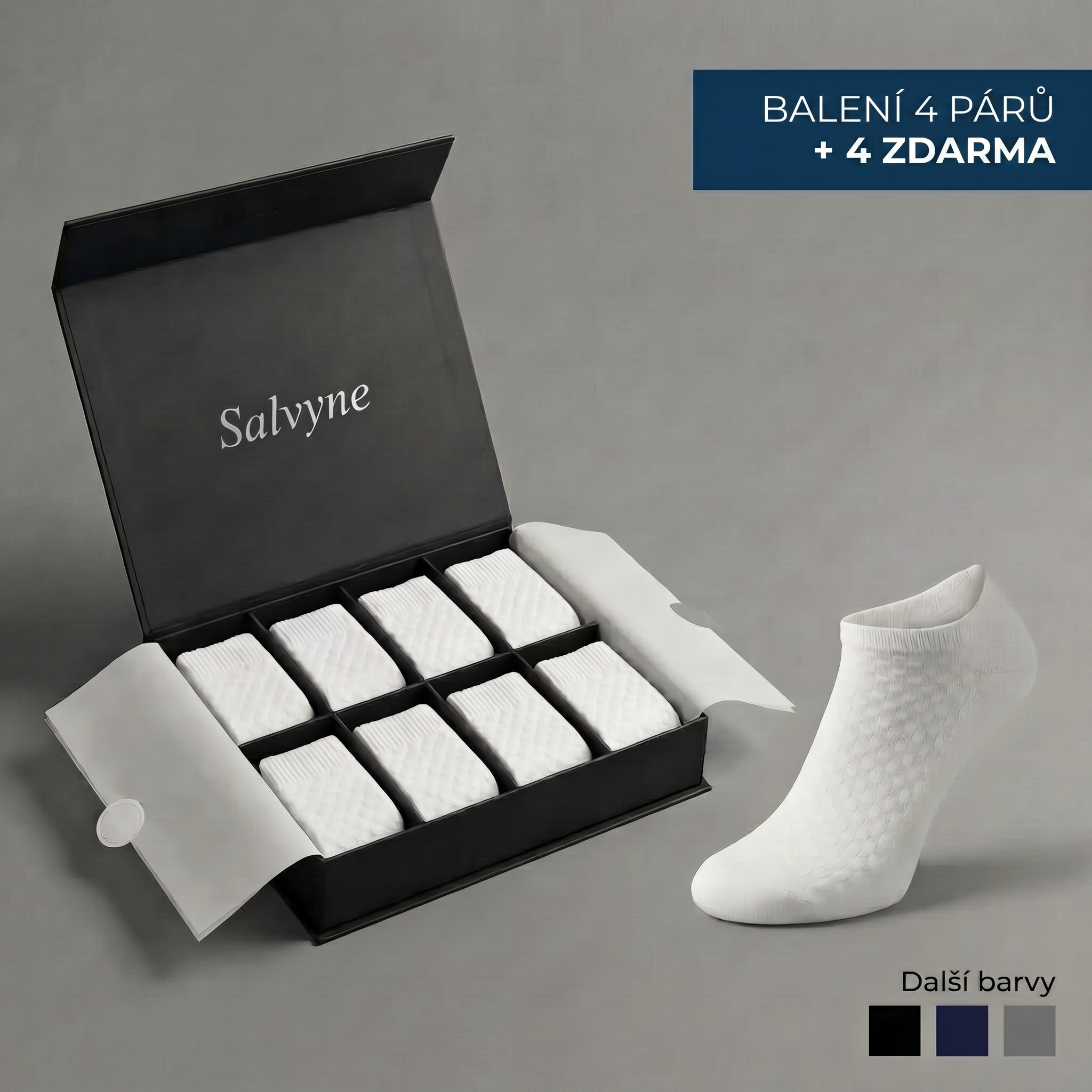 MEIAS CURTAS SALVYNE EM FIBRA DE BAMBU PREMIUM