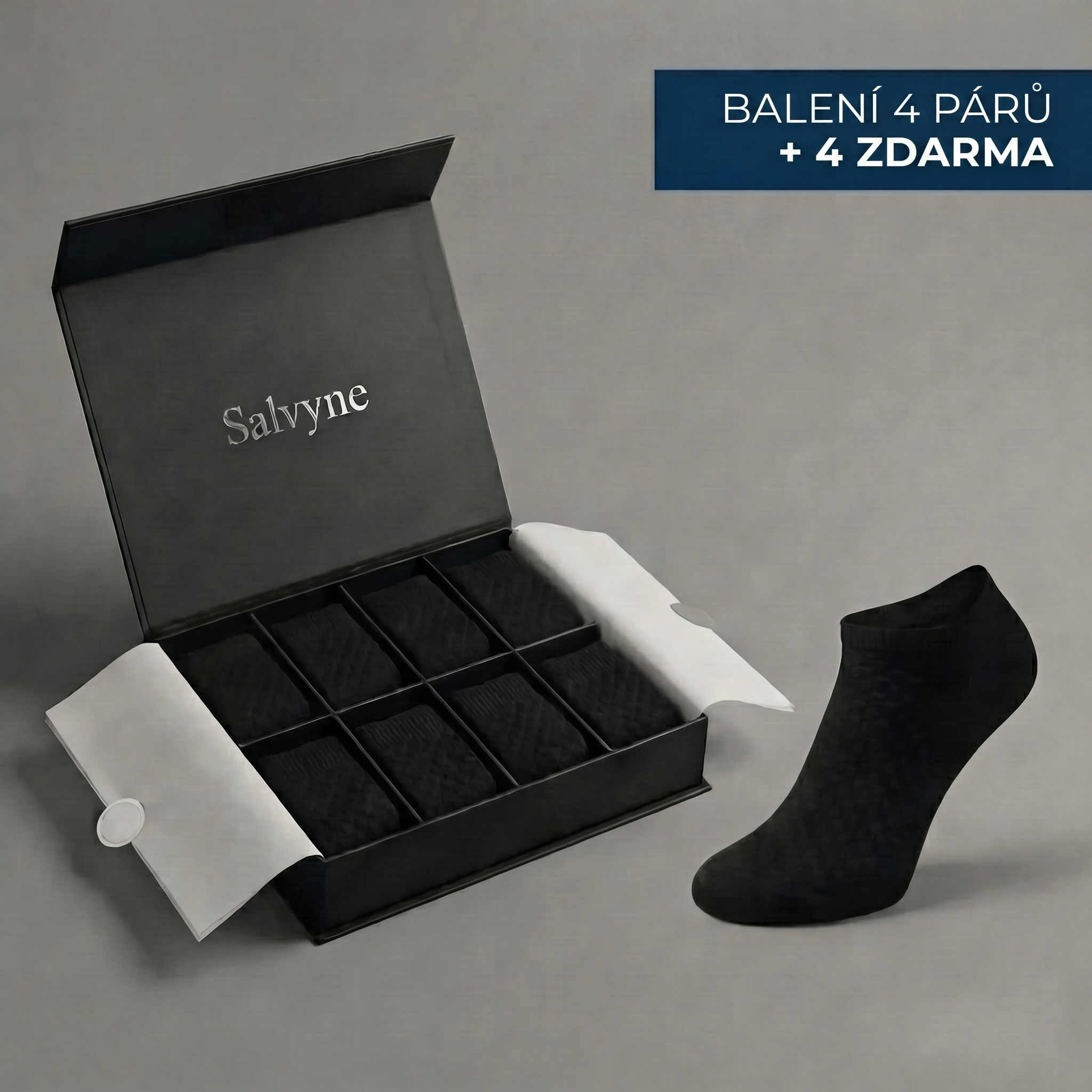 MEIAS CURTAS SALVYNE EM FIBRA DE BAMBU PREMIUM