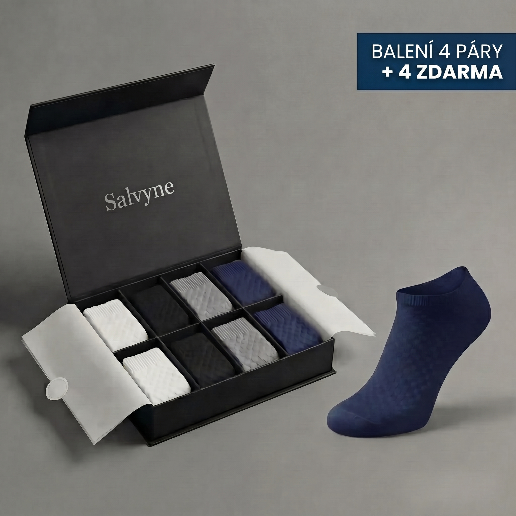 MEIAS CURTAS SALVYNE EM FIBRA DE BAMBU PREMIUM